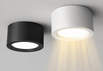 SURFACE-CYLINDER-SPOTLIGHT Zylindrischer Aufbauspot Iron body