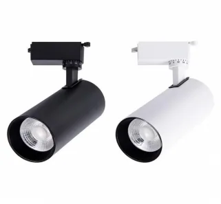 BLACK-CYLINDER-TRACK-SPOTLIGHT Black Cylinder Track Spotlight