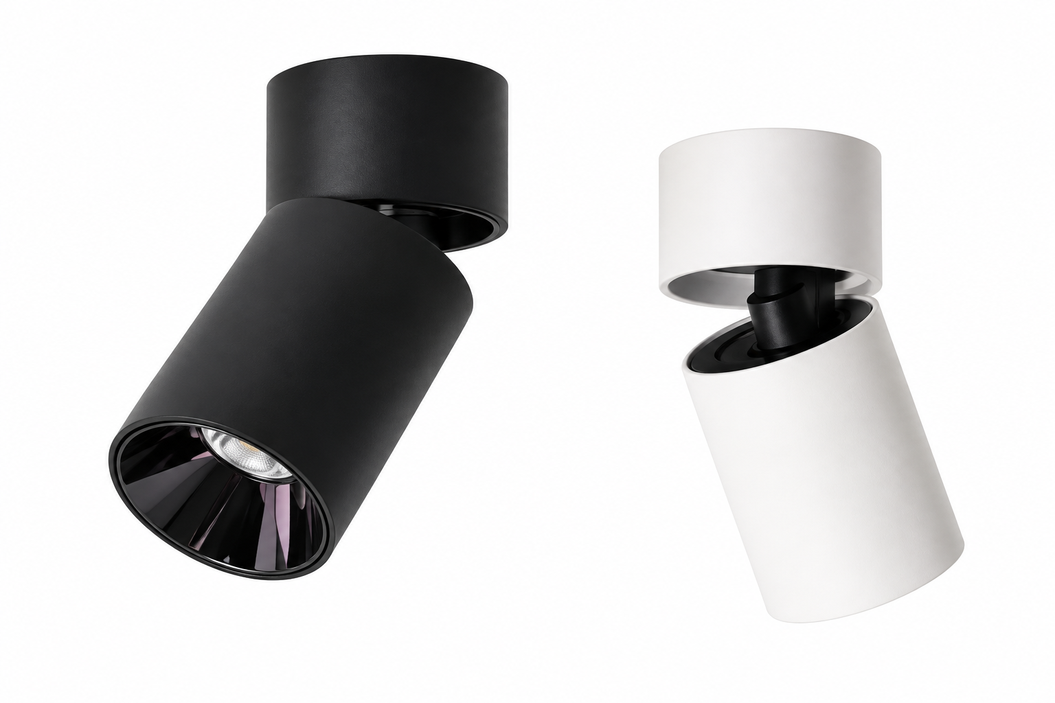 ADJUSTABLE-SURFACE-MOUNTED-SPOTLIGHT Adjustable Surface Mounted Spotlight Full aluminum body