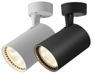 COMPACT-SURFACE-SPOTLIGHT Spotlight compatto a superficie Aluminum