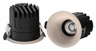 BLACK-TRIM-DOWNLIGHT Downlight da incasso con bordo nero Full aluminum