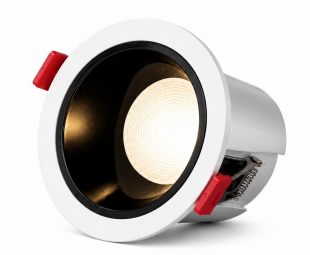 BLACK-REFLECTOR-DOWNLIGHT Downlight da incasso con riflettore nero Aluminum